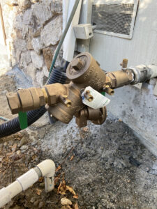 Backflow pipes