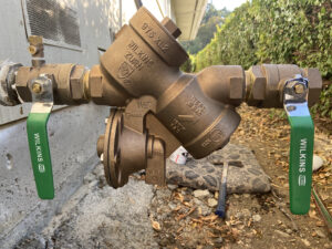 Backflow pipes